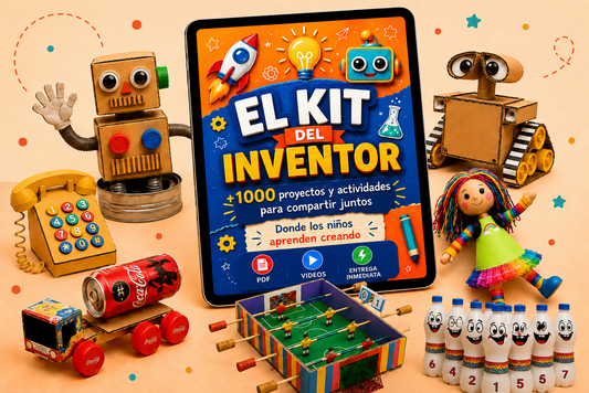 El Kit Definitivo del Inventor: Donde los niños aprenden creando +6 Bonos de regalo🎁